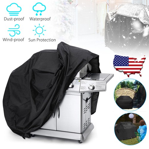 Large bbq gas grill - gas, cover