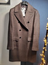 Reiss Brown Coat Size M RRP