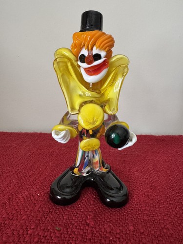 Glass clown murano 20cm no - glass,