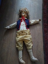 Very Old Lenci Fabric Doll