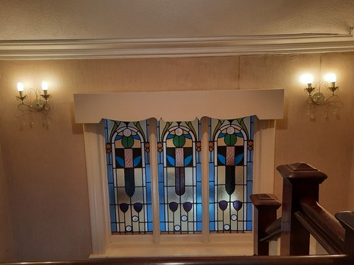 Stain glass window - stain,