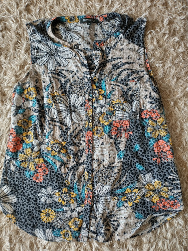 Multi coloured woman blouse - multi-coloured,