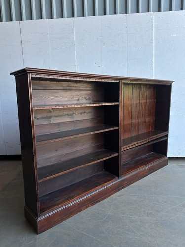 Edwardian stained wood - an, open