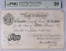 £5 White Five Pound Bank Note