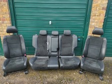 HONDA CIVIC MK8 2006-2011 SI COMPLETE SEATS HALF LEATHER INTERIOR GOOD CONDITION
