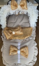 ROMANY PRAM PUSHCHAIR FRILLY