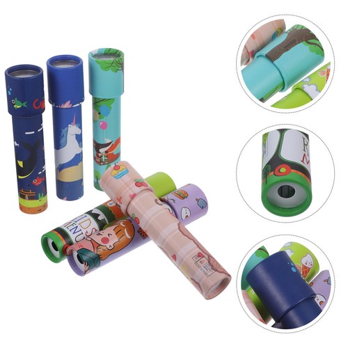 Paper kaleidoscope for kids - kaleidoscope,