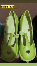 Lime Green Mary Jane Shoes UK