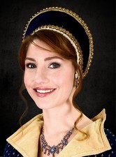 Medieval. Blue Tudor French