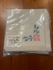 CUTE! 4 Vintage Linen Napkins