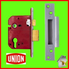 Union Sash Lock -  Euro Mortice Sashlock - British Standard - Door Lock