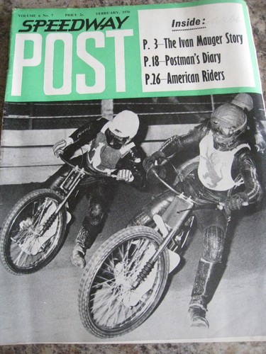 Speedway post feb 1970 the - speedway,