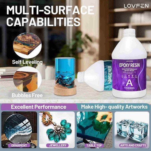 Clear epoxy resin - 4l, kit