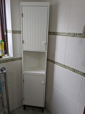 Bathroom corner cabinet from Ikea in white, good condition