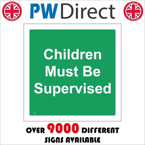 Sign children must - sign, be