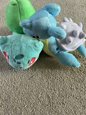 New Lapras And Bulbasaur Plush
