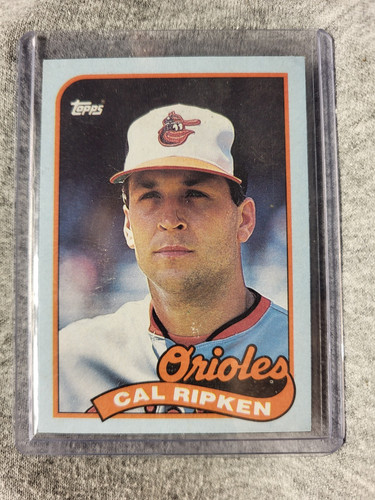 1989 topps box - box, cal