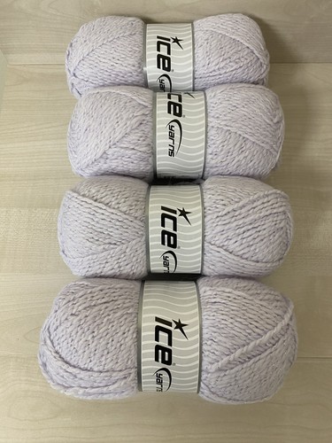 Baby sparkle yarn light - baby, lilac