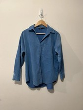 Women's Zara Blue Button Up