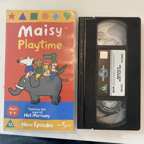 Maisy playtime vhs video - playtime,