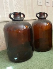 2 x Vintage 5L Demijohn Bottles - Collection from Reading RG4 Wine Beer Cider