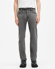 AllSaints Men's Straight-Leg Jeans Grey W34xL32