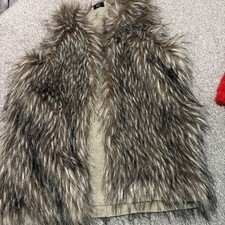 F&F Fluffy faux fur  Gilet