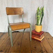 VINTAGE MID CENTURY JAMES LEONARD ESAVIAN CHILDRENS SCHOOL DESK CHAIR