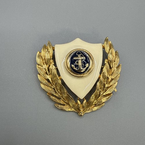 Vintage nautical anchor shield - vintage,
