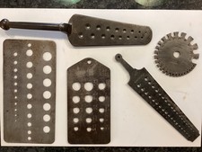 Vintage Martin Fils Screw Thread Gauge No.36 – & other Clock Makers Tools