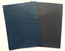 2MM THICK BLUE FULL GRAIN VEG TAN CRAFT TOOLING LEATHER HIDE OFFCUTS