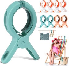 8Pcs Beach Towel Clips, Large