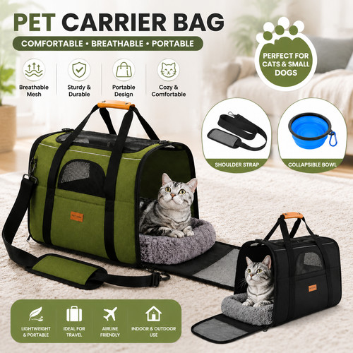 Cat carrier bag - cat,