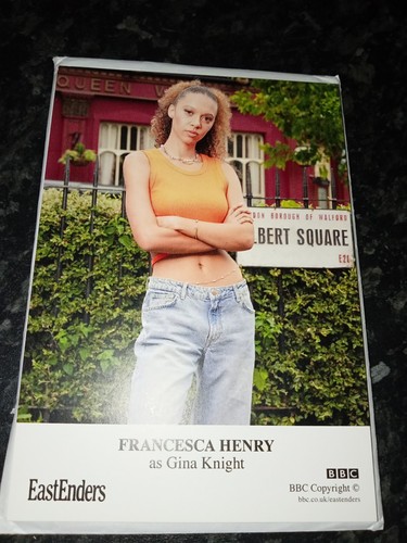 Eastenders cast card - card, of