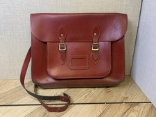 Vintage Saddle Red Leather