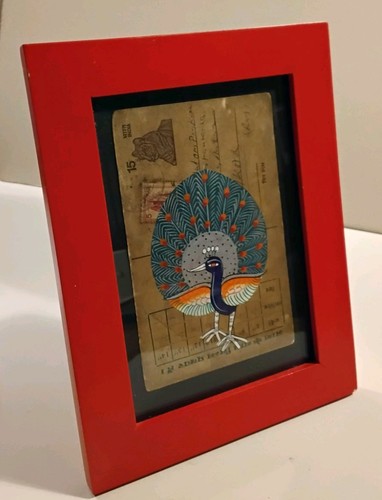 Indian handpainted miniature - handpainted,