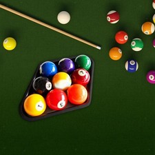 9 Ball Racks Pool Table Ball Holder for Standard 2-1/4" Billiard Pool Balls