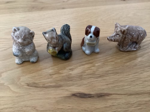 Wade whimsies animal figurines - wade,