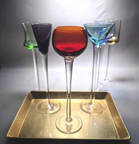Piece stem liqueur set - 7,