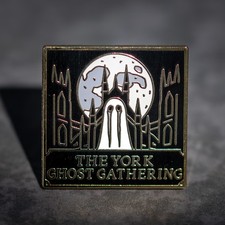 The York Ghost Gathering Enamel Pin