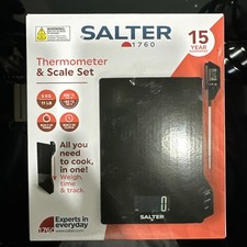 Salter thermometer and scale
