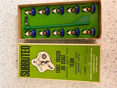 Spurs 2nd kit vintage subbuteo - spurs,