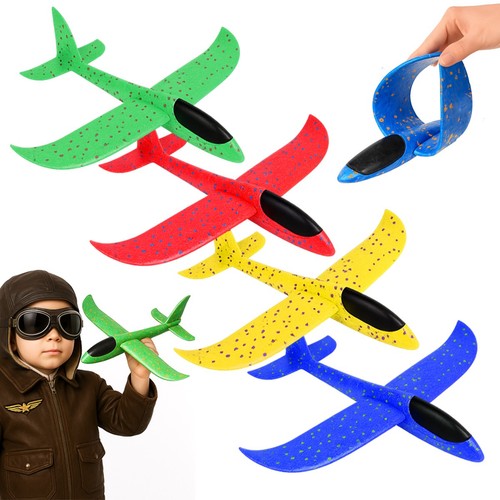 2pcs kids glider planes 47cm - glider,