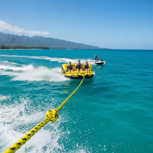 Heavy duty floating jet - floating, ski