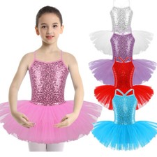 UK Girls Leotard Dress Ballet