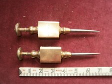 Vintage brass trammels