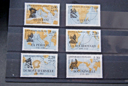 French stamps 1988 france - french,