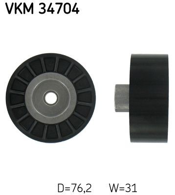 Ribbed belt deflection - v-ribbed, deflection/guide