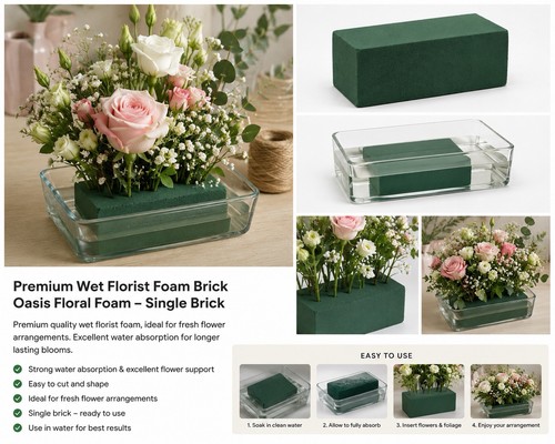 Premium wet florist - wet, foam