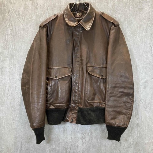 80s schott flight jacket - schott,